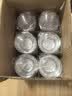 SHUANG YU一次性碗400mL*120只加厚水晶航空碗透明塑料面碗户外野餐甜品碗 实拍图