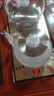 益茶福全自动上水电热水壶底部上水嵌入式茶台功夫茶烧水壶饮水烧水一体机抽水玻璃煮茶壶保温泡茶壶 1L SQ-008金色玻璃套装 实拍图