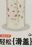日康（rikang）儿童水杯PPSU直饮吸管杯滑盖喝水杯户外牛奶杯L B1081咖色450ML 实拍图