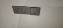 普联（TP-LINK）AX3000无线面板AP路由器套装全屋WiFi6无线mesh组网双频千兆大户型 分布式1拖3银色易展版超薄套装 实拍图