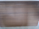 双枪乌檀木擀面板切菜板实木家用面板揉面和面案板大号70*45*2cm 实拍图
