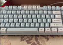 银雕(YINDIAO) K500键盘彩包升级版 机械手感 游戏背光电竞办公USB外接 全尺寸 蓝白双拼白光有线键盘 实拍图