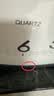 康巴丝（Compas）挂钟客厅 简约静音客厅石英钟表挂墙时钟 c2866 黑色 30.5cm直径 实拍图