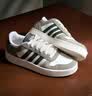 adidas ENTRAP美式校园风运动少年感复古篮球风板鞋男女阿迪达斯   白色/黑色   46 实拍图