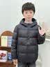 波司登（BOSIDENG）【165可选】26秋新款四防羽绒服儿童5A抗菌百搭外套T260135550XS 【店长推荐】钛金深灰|8916 150 /72 约 140-150cm 36kg 实拍图