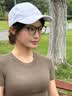 aojo眼镜框黑框眼镜男外扩镜腿专业可配防蓝光度数近视眼镜女FG803 GRC2深透绿 单镜框 实拍图