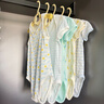 优衣库婴幼儿网眼包臀衣/短袖/1件装宝宝衣服连体衣481772 63 天蓝色 50cm 实拍图