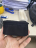 MUJI锦纶笔袋 文具盒文具袋简约立体铅笔盒大容量尼龙收纳袋旅行便携 黑色 宽19×高８×厚4.5cm 实拍图