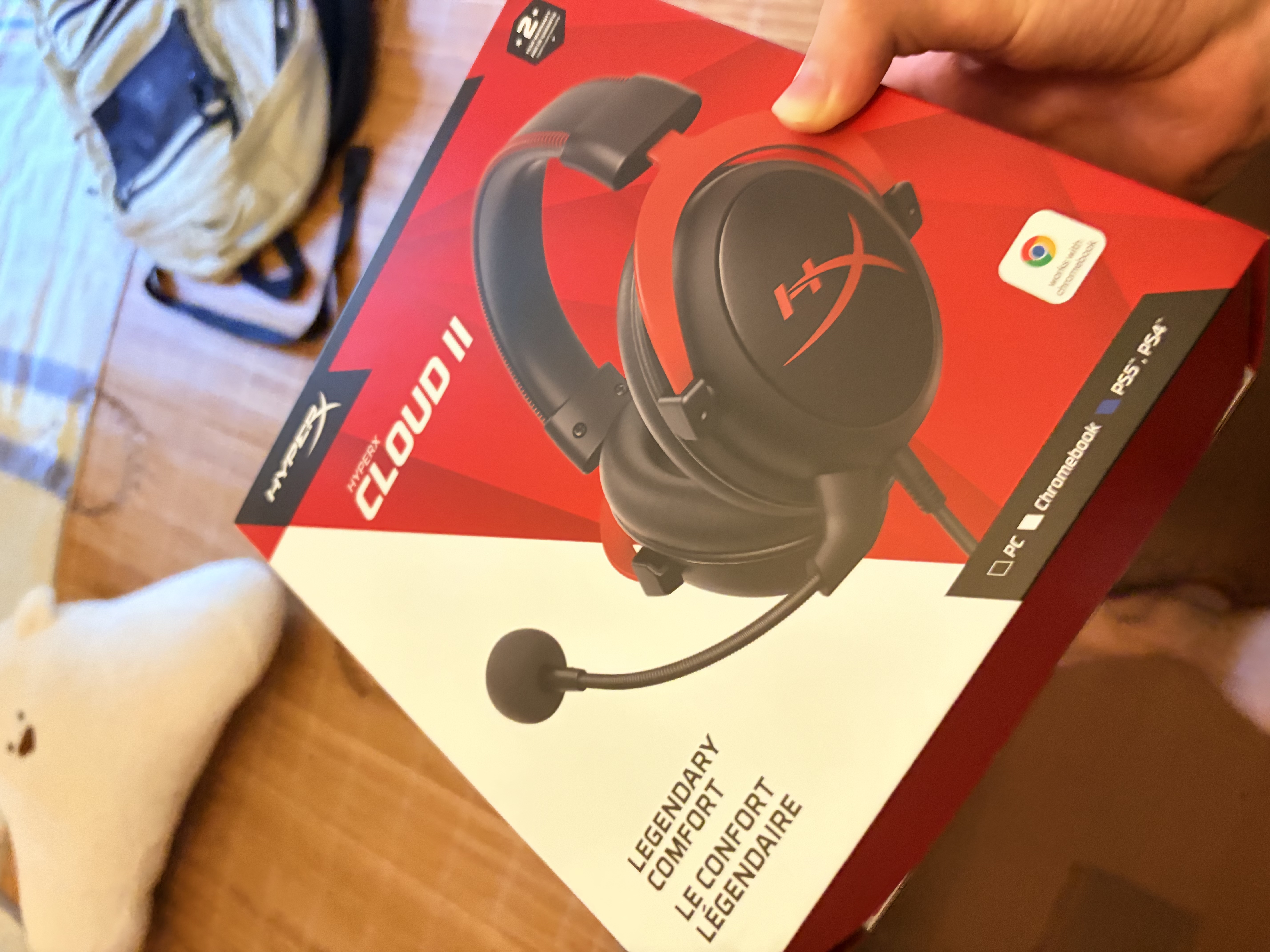 极度未知（HYPERX）飓风2升级款飓风3 头戴式游戏电竞耳机电脑耳麦 吃鸡游戏耳机 适配三角洲行动 【飓风3无线黑红】120h续航丨Hear360音效 头戴式游戏耳机 实拍图