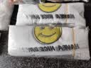 京惠思创加厚降解手提背心袋透明食品购物打包装外卖袋笑脸25*40cm100只 实拍图