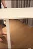 宜家（IKEA）BOLLSIDAN波席当移动床边桌升降桌简易电脑桌家用懒人桌 笔记本电脑支架白色 实拍图