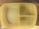 特百惠（Tupperware）思丽康饭盒1L学生上班族带饭便携午餐分格可微波炉 奶黄色 实拍图