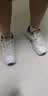 耐克轻便训练鞋秋季健身缓震老爹鞋NIKE AIR MONARCH 4 415445 102白色/金属银/深藏青 40.5 (255mm) 实拍图
