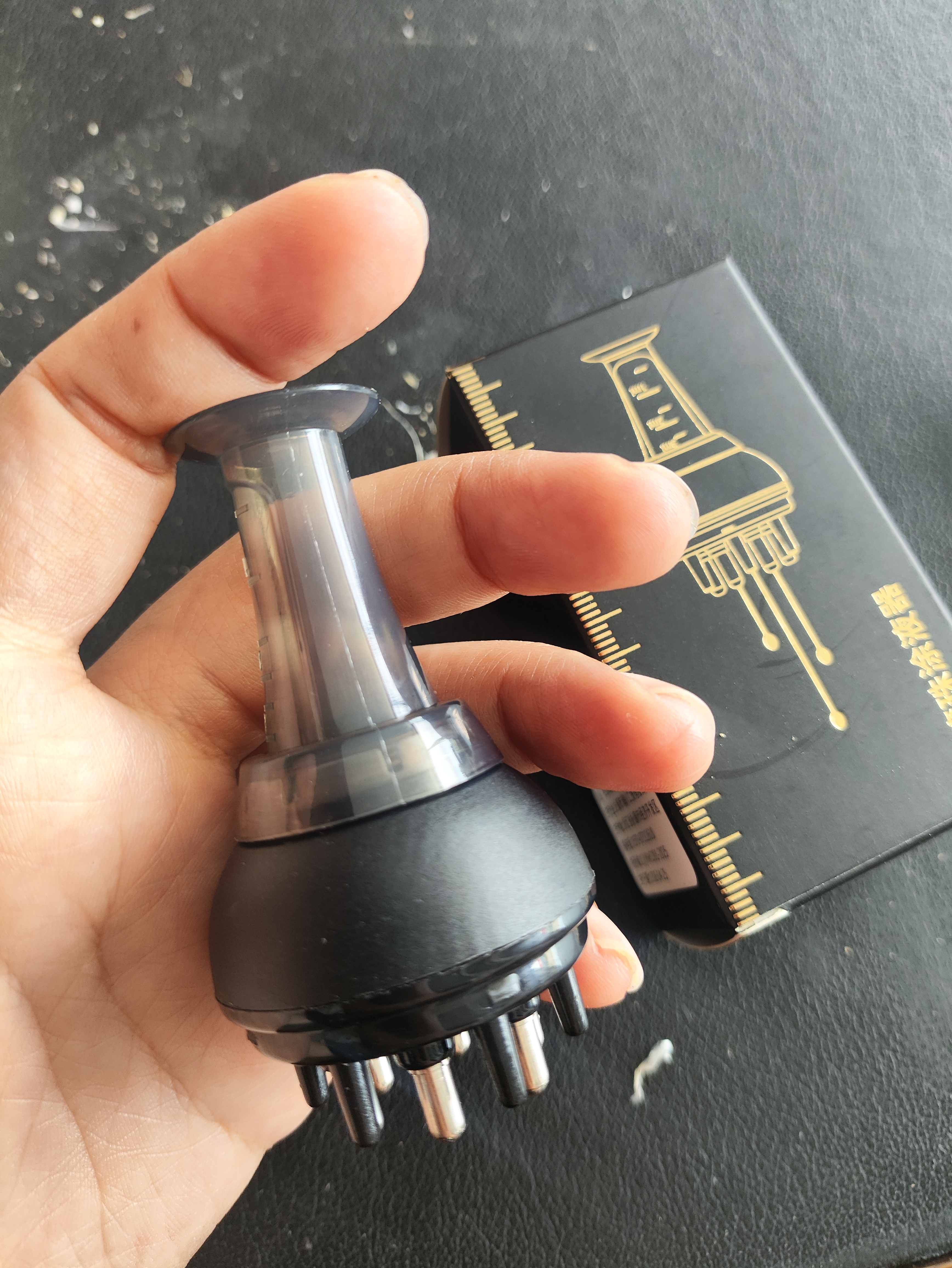 KOOGIS米诺地尔上药器头皮上药器非泡沫剂滚珠按摩涂抹上药精华液导入梳 实拍图