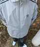 adidas宽松日常舒适运动夹克外套男女春季新款阿迪达斯官方三叶草   浅灰 (推荐选大一码)   M 实拍图