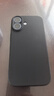 品胜【相机按键全包】适用iPhone17手机壳苹果17保护套亲肤柔性液态男女款超薄全包软壳保护套黑色 实拍图