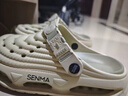 森馬（senma）洞洞鞋男夏季外穿防滑防臭2026新款包头拖鞋户外开车两用沙滩凉鞋 实拍图
