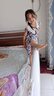 丸丫K2婴儿床围栏宝宝防摔防护栏挡板床护栏免打钉三面1.8+2+2+床头杆 实拍图