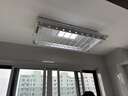 志高（CHIGO） 电动晾衣架阳台升降遥控自动晾衣机家用智能伸缩衣杆双排剪刀架 白色+照明横杆语音 实拍图