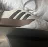 adidas「T头鞋」BARREDA休闲板鞋德训鞋男女阿迪达斯官方轻运动   灰色/黑色/树脂黄   35.5 实拍图