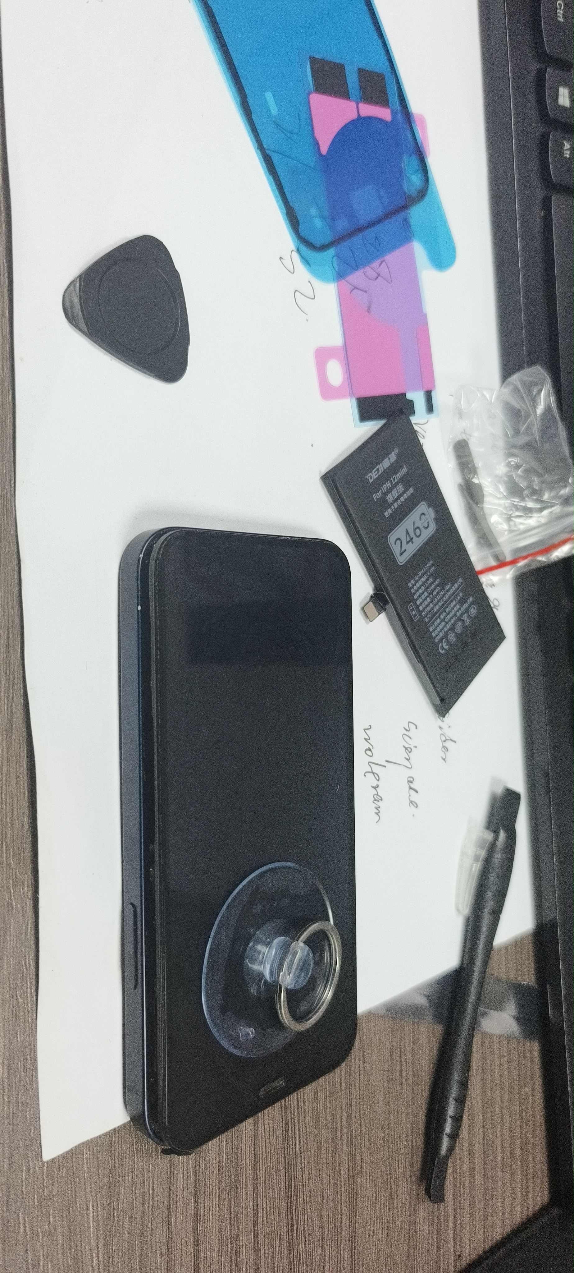 德基 苹果12mini电池【3C认证丨旗舰版2460mAh】苹果手机内置电芯大容量 适用于iPhone12 mini 实拍图