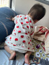 优衣库婴幼儿Sanrio快干睡衣/短袖宝宝UT三丽鸥睡衣484425 13 玫红色 100 实拍图