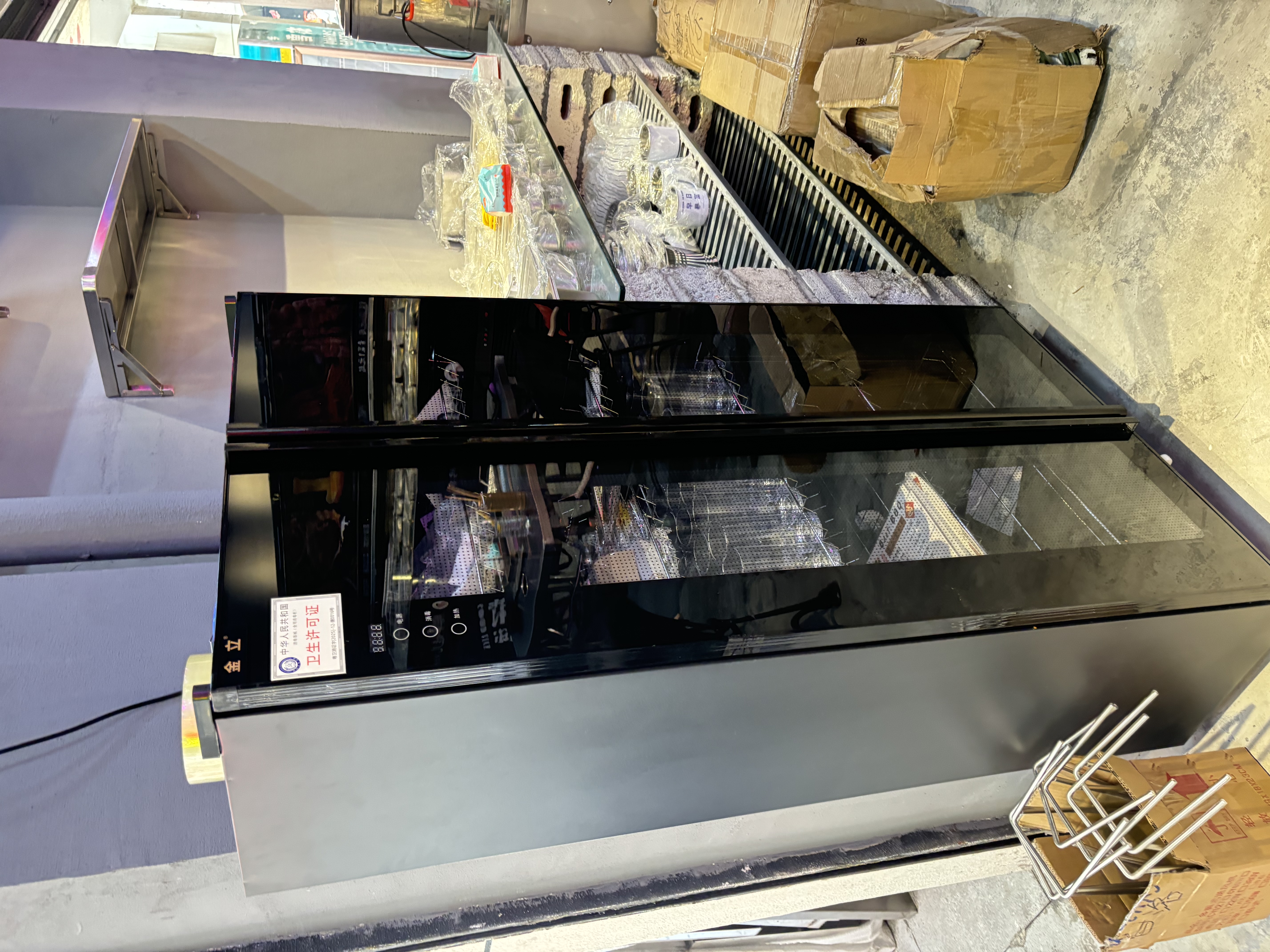 金立消毒柜立式消毒碗柜家用商用官方新款大容量餐具双门餐饮商用小型家用 【双门五层】780型紫外线+触控数显+中温消毒 实拍图