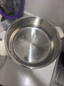 小熊（Bear）0涂层电火锅 火锅专用锅电锅家用5-8个人分体式可拆洗多功能锅电热锅不锈钢电煮锅6L多用途锅60M5 实拍图
