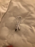 纽曼（Newmine）充电宝【3C认证|可上飞机】20000毫安时自带线 22.5W/PD20W快充移动电源适用苹果17华为小米 米色 实拍图