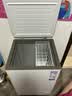 海尔（Haier）100L单温小冰箱冰柜小型家用小冰柜冷柜冷冻冷藏转换一级能效深冷减霜大容量BC/BD-100GHW9D 实拍图