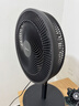 美的（Midea）【超级单品】七叶轻音立式电风扇家用柔风落地扇台式桌面小型风扇大风量节能摇头宿舍电扇 SAF30AB 实拍图