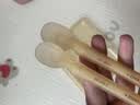 COOKSS硅胶勺子新生婴儿软勺宝宝辅食勺子喂水喂奶米糊专用儿童餐具套装 实拍图
