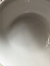 錦鳯 纯白骨瓷碗米饭碗汤碗景德镇餐具家用陶瓷大面碗汤锅高脚碗1个装 饭碗5英寸澳碗 实拍图