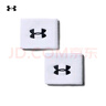 安德玛（UNDERARMOUR）春夏男子3英寸训练运动腕带-2件装1276991 白色100 均码 实拍图