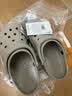 CROCS卡骆驰贝雅洞洞鞋沙滩鞋|10126 卵石色-2V3 37/38(230mm) 实拍图