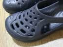 迪卡侬（DECATHLON）游泳男士凉鞋沙滩拖鞋洞洞鞋外穿NABD2028001深蓝色网格款43码 实拍图
