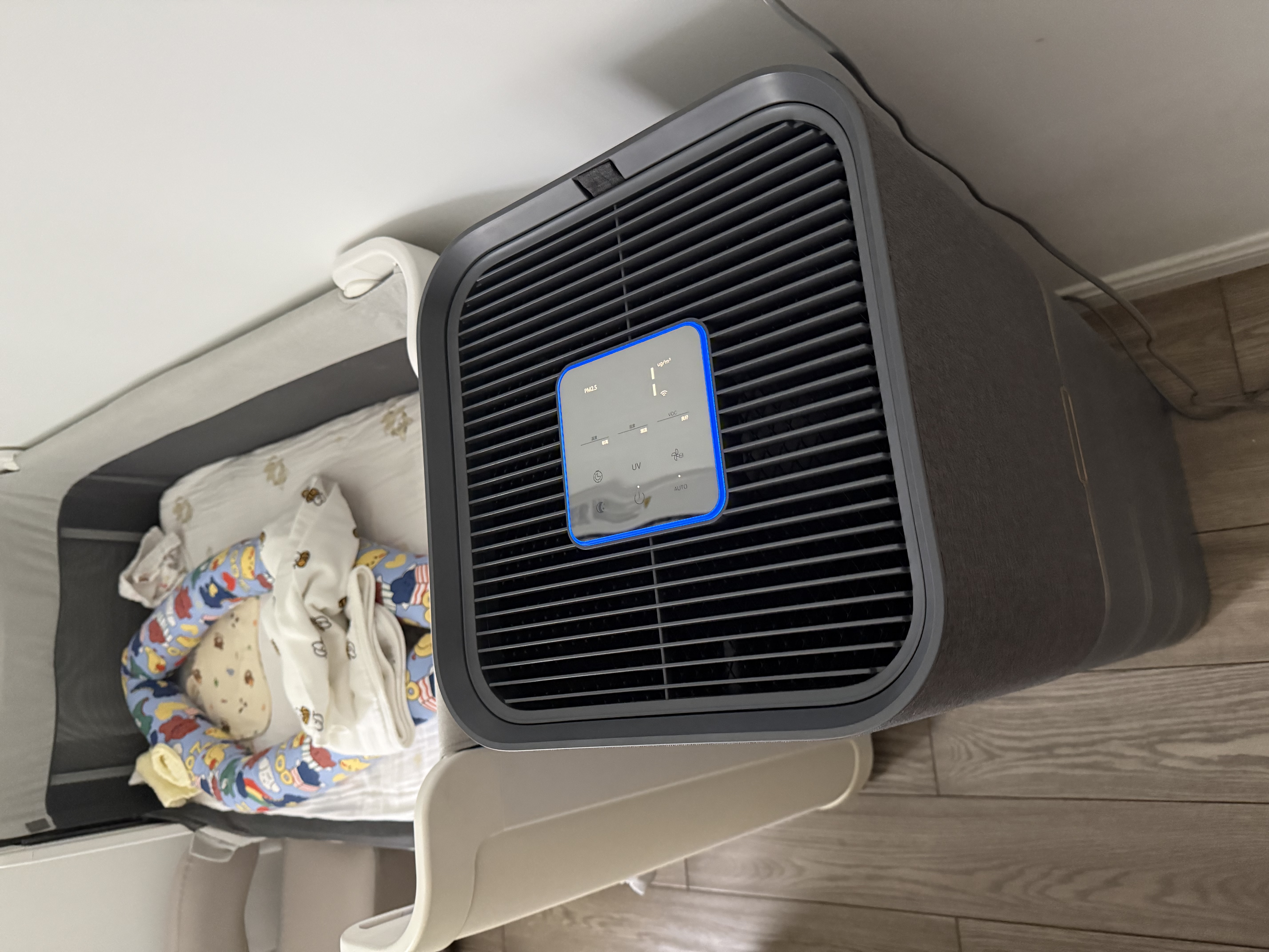 霍尼韦尔（Honeywell）空气净化器除花粉甲醛细菌流感病毒卫健委备案空气消毒机hmax空间舱全屋速净家电KJ1000F-P22B 实拍图