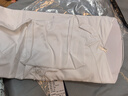 罗蒙（ROMON）【桑蚕丝免烫】长袖衬衫男士白衬衫修身衬衣商务职业男装白色44 实拍图