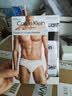 Calvin Klein内衣男士三条装ck低腰舒适棉质透气贴身防夹臀四角裤平角内裤男 NP2765ORSS-藏青/太空黑/碳灰 3条 M 实拍图
