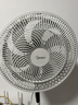 美的（Midea）【飓风节能】七叶柔风立式电风扇/家用轻音落地扇/台式小型风扇/大风力遥控定时摇头风扇 SAH35BSJ 实拍图