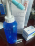乐仪手动洗鼻器成人儿童鼻腔冲洗器生理盐水鼻炎洗鼻壶500ml+60包盐 实拍图