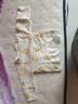 贝瑞加（Babyprints）新生儿衣服2件装男女宝宝半背衣纯棉长袖婴儿上衣亲肤柔软 黄59 实拍图