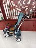 BABYJOEY儿童三轮车1-3-5岁脚踏车宝宝推车折叠坐躺遛娃神器 TT56碧落星语 实拍图