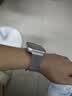 臣颂（CHENSONG）适用于红米手表表带Redmi Watch6/Watch5/watch4米兰尼斯 金属磁吸腕带男友通用 银色 实拍图