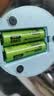 倍量（Doublepow）18650锂电池12950mWh平头2节3.7V-4.2V通用可充电锂电池强光手电筒专用 实拍图