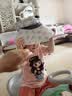 Kocotreekk树儿童帽子防紫外线宝宝披肩帽防晒帽男童女孩护颈遮阳帽灰 L 实拍图
