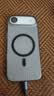 猩球卫士高级感防指纹适用Apple/苹果17Air磁吸瓦楞iPhone Air手机壳超薄行李箱条纹保护套磨砂外壳黑 实拍图