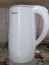 美的（Midea）电热水壶烧水壶1.7L304不锈钢0涂层双层隔热自动断电1500W养生冲奶2026新款 MK-SH17M130 实拍图