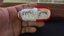 水月雨音乐胶囊PILL 蓝牙耳机耳夹式AI降噪蓝牙6.0真无线开放式不入耳高音质跑步运动通话音乐耳机礼物 红色+【皮制收纳包】 实拍图