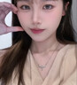 老凤祥银项链女款2026新款轻奢高级感七夕情人节礼物送女友老婆银吊坠 穗穗平安项链/玫瑰花礼盒 时尚礼品/配送国家级实验室质检证书/女生礼物 实拍图